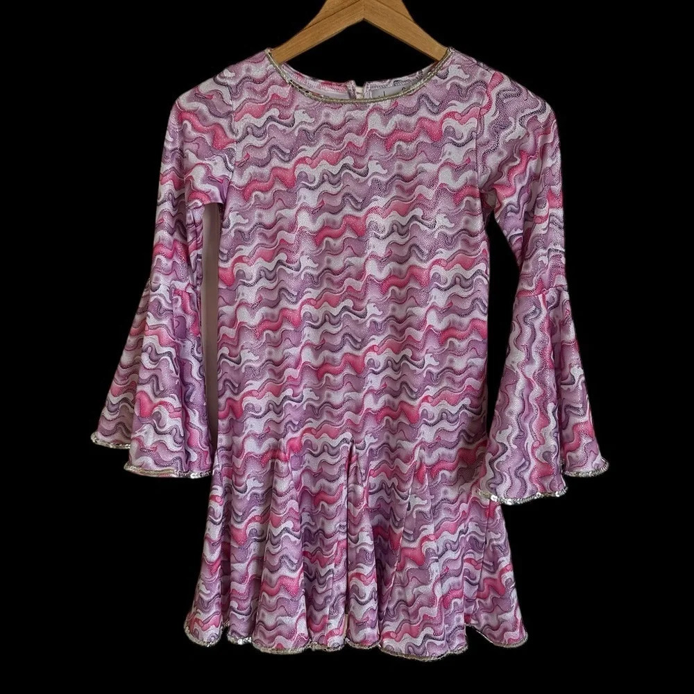Chasing Fireflies Wishcraft girls size 10‎ Disco Dolls Dress Sequins Pink Barbie